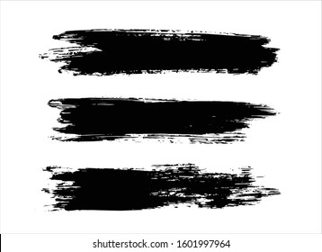 art brush paint stroke background ink black