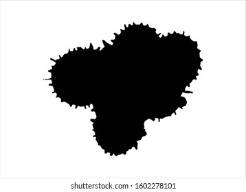 art brush paint stroke background ink black