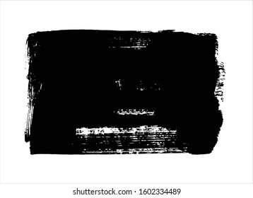 art brush paint stroke background ink black