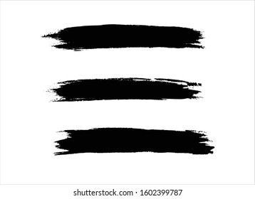 art brush paint stroke background ink black