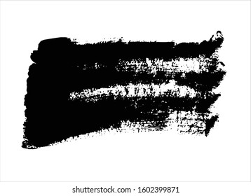 art brush paint stroke background ink black