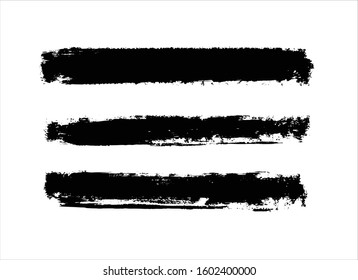 art brush paint stroke background ink black