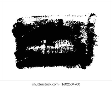 art brush paint stroke background ink black