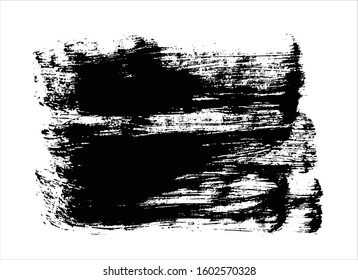 art brush paint stroke background ink black