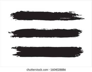 art brush paint stroke background ink black