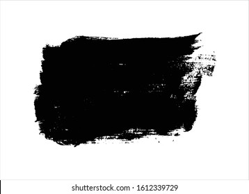 art brush paint stroke background ink black