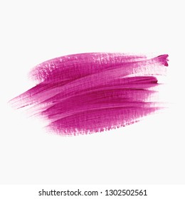 Art brush paint stroke texture background vector.  - Shutterstock ID 1302502561