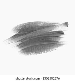 Art brush paint stroke texture background vector. 