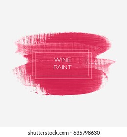 Art brush painted acrylic textured abstract background design illustration vector. Perfect watercolor design for headline, logo and sale banner. 