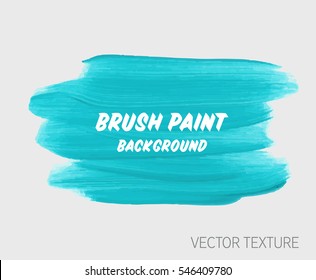 Art brush painted watercolor background. Abstract brush paint texture design acrylic stroke  vector illustration. Perfect design for headline and sale banner. 