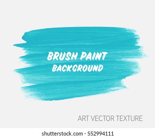 Art brush painted watercolor background. Abstract brush paint texture design acrylic stroke vector illustration. Perfect design for headline and sale banner. 