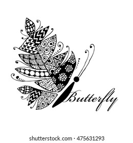 Art butterfly for your design