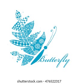 Art butterfly for your design