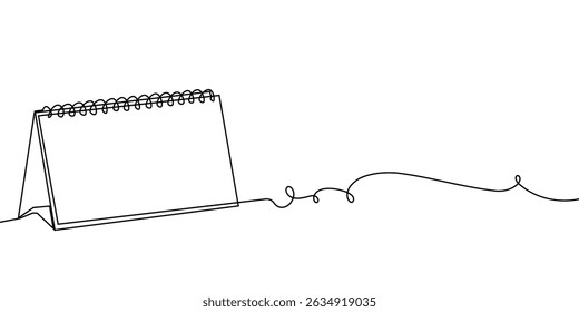 art calendar line continuous one agenda icon time illustration schedule sketch. outline art line calendar event calender lineart paper date appointment holiday business vector day diary month office