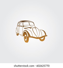 the art car icon logo 