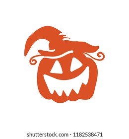 Art card for Happy Halloween.Design template for flyers, posters,ecards, invitations, brochures. Creative style. Vector illustration