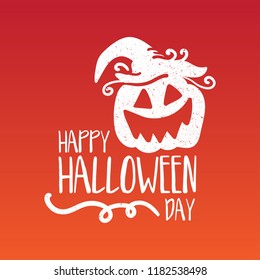 Art card for Happy Halloween.Design template for flyers, posters,ecards, invitations, brochures. Creative style. Vector illustration