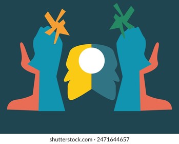 Art celebrating the International Day Against Drug Abuse and Illicit Trafficking on June 26, featuring global symbols, anti-drug messages, bold colors, and diverse people uniting against drug narcotic