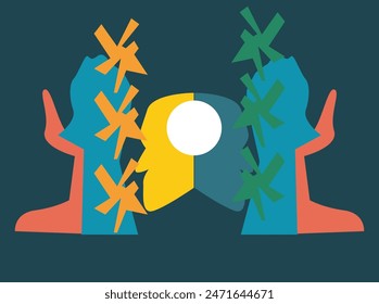 Art celebrating the International Day Against Drug Abuse and Illicit Trafficking on June 26, featuring global symbols, anti-drug messages, bold colors, and diverse people uniting against drug anti