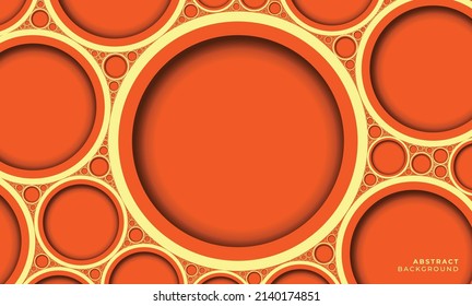 Art Circle, water bubble - Background Abstract design Art circle elements technology. Abstract futuristic background. Vector illustration.
