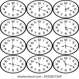 The art of the clock telling time, picture 5
