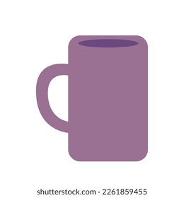 A art of a coffee cup (vector Illustration)