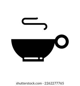 A art of a coffee cup vector illustration
