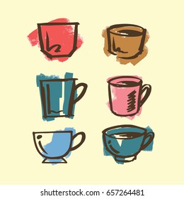 Art coffee mug