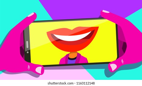 Art Collage Vector. Hand. Contemporary Surreal Design. Illustration