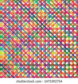 art Color line texture vector 