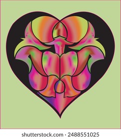 art colorful heart pictures,love,heart art,tattoo