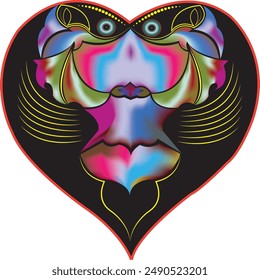 art colorful heart pictures,love,heart art,tattoo