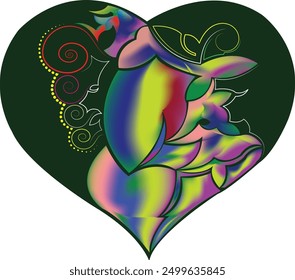 art colorful heart pictures,love,heart art,tattoo