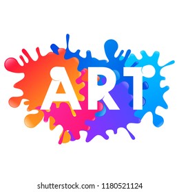 Art Company Logo Not Isolated