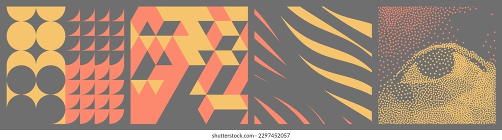 Art composition. Cover design template. Seeing eye. Digital vision. Wave grid background. Optic art. Pattern with optical illusion. Illustration for brochure, poster, poster, flyer or banner.