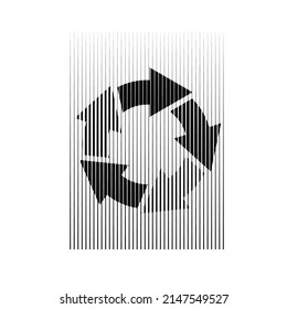 Composición de arte con líneas .Diseño de arte moderno .Líneas de velocidad de transición .Estilo de arte Bauhaus .Forma geométrica. Arte mural.