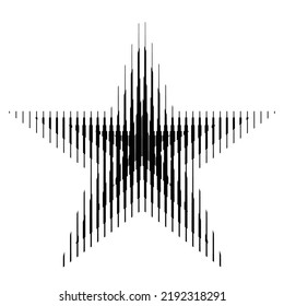 Kunstkomposition mit Linien .Modernes Kunstdesign .Neutrale Farbstreifen .Überganggeschwindigkeit Linien .Bauhaus Art .Geometrische Form. Wall Art.