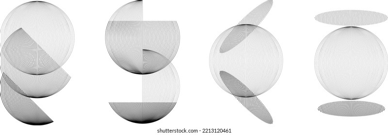 Composición de arte con líneas .Diseño de arte moderno .Elementos de diseño definidos .Líneas de velocidad de transición estilo de arte .Estilo de arte Bauhaus .Forma geométrica. Arte mural.