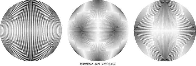 Composición de arte con líneas .Diseño de arte moderno .Elementos de diseño definidos .Líneas de velocidad de transición estilo de arte .Estilo de arte Bauhaus .Forma geométrica. Arte mural.