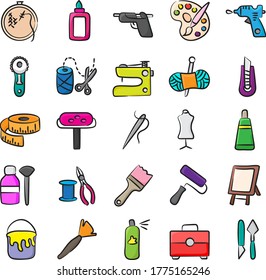 Art and Craft Doodles Pack