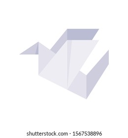 art and craft related vector paper cut shape with flat design