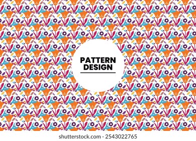 The art of crafting mesmerizing, rhythmic visuals that captivate the eye through harmonious repetition and imaginative layouts Of ''PATTERN DESIGN''