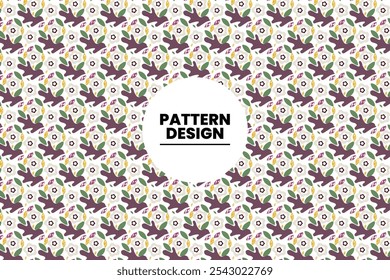 The art of crafting mesmerizing, rhythmic visuals that captivate the eye through harmonious repetition and imaginative layouts Of ''PATTERN DESIGN''