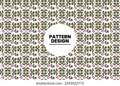 The art of crafting mesmerizing, rhythmic visuals that captivate the eye through harmonious repetition and imaginative layouts Of ''PATTERN DESIGN''