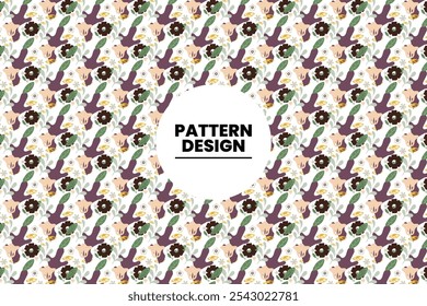 The art of crafting mesmerizing, rhythmic visuals that captivate the eye through harmonious repetition and imaginative layouts Of ''PATTERN DESIGN''