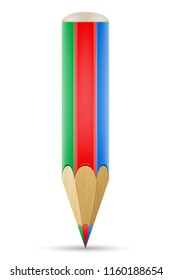 art creative pencil concept vector illustration isolated on background