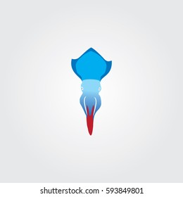 the art cuttlefish icon logo
