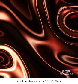 art dark chocolate swirl vector background. Raster version is also in my gallery.