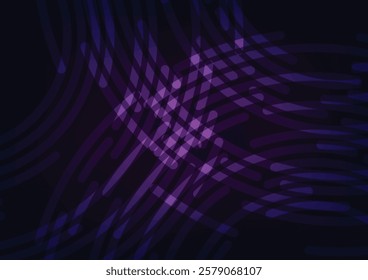 Art dark purple tech pattern line background. vector illustration 