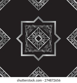 art deco abstract background